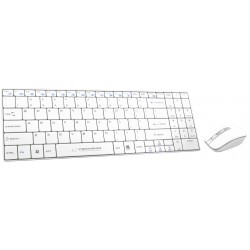 ESPERANZA 2.4GHZ WIRELESS SET USB LIBERTY WHITE