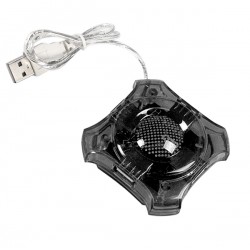 ESPERANZA 4 PORT USB 2.0 HUB STAR BLACK
