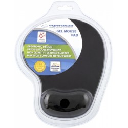 ESPERANZA GEL MOUSE PAD BLACK