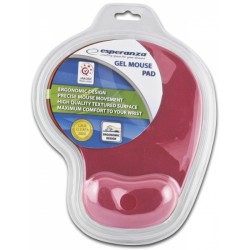 ESPERANZA GEL MOUSE PAD RED