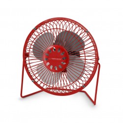 ESPERANZA 6" USB FAN YUGO RED