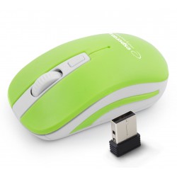 ESPERANZA WIRELESS 2.4GHZ OPTICAL MOUSE 4D USB URANUS GREEN/WHITE