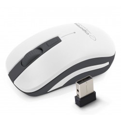 ESPERANZA WIRELESS 2.4GHZ OPTICAL MOUSE 4D USB URANUS WHITE/GREY