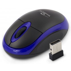  Ποντίκι Esperanza Titanum 3D Vulture Ασύρματο Μπλε TM116B
