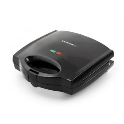 ESPERANZA SANDWICH MAKER 700W WITH REMOVABLE PLATES PORTABELLA BLACK