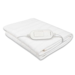 ESPERANZA HEATING BLANKET WHITE SATIN