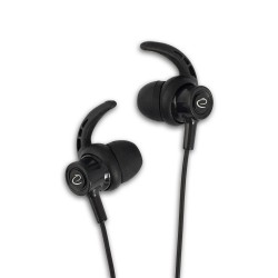 ESPERANZA EARPHONES WITH MICROPHONE AND VOLUME CONTROL EH199K BLACK