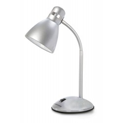 ESPERANZA DESK LAMP E27 ALKES SILVER