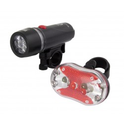 ESPERANZA BIKE TAIL&FRONT LED LIGHT SET ALPHECCA