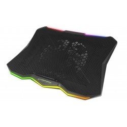 ESPERANZA RGB ILLUMINATED GAMING NOTEBOOK COOLING PAD XALOK
