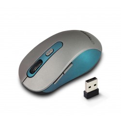ESPERANZA WIRELESS 2.4GHZ OPTICAL MOUSE 6D USB ADARA BLUE
