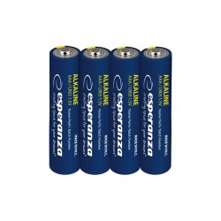 ESPERANZA ALKALINE BATTERIES AAA 4PCS. SHRINK FOIL WRAPPED