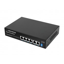 ESPERANZA 4 PoE+2 UPLINK PORT ETHERNET SWITCH 10/100 SPINNER