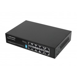 ESPERANZA 8 PoE + 2 UPLINK PORT ETHERNET SWITCH 10/100/1000 MATRIX