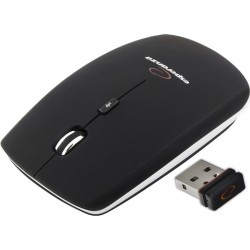 ESPERANZA WIRELESS 2.4GHZ OPTICAL MOUSE 4D USB SATURN BLACK